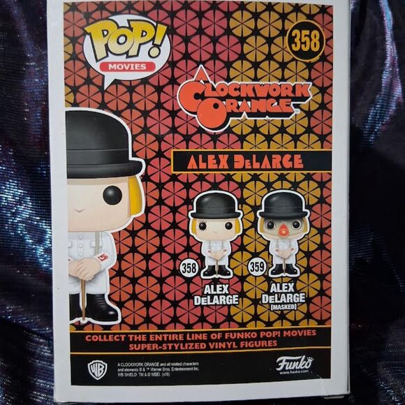 COLOCKWORK ORANGE COLLECTIBLE: Funko Pop (pre-owned) - Picture 5 of 9
